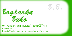 boglarka buko business card